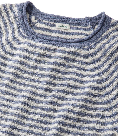 L.L.Bean | Women's Midweight Cotton Slub Rollneck Pullover Stripe