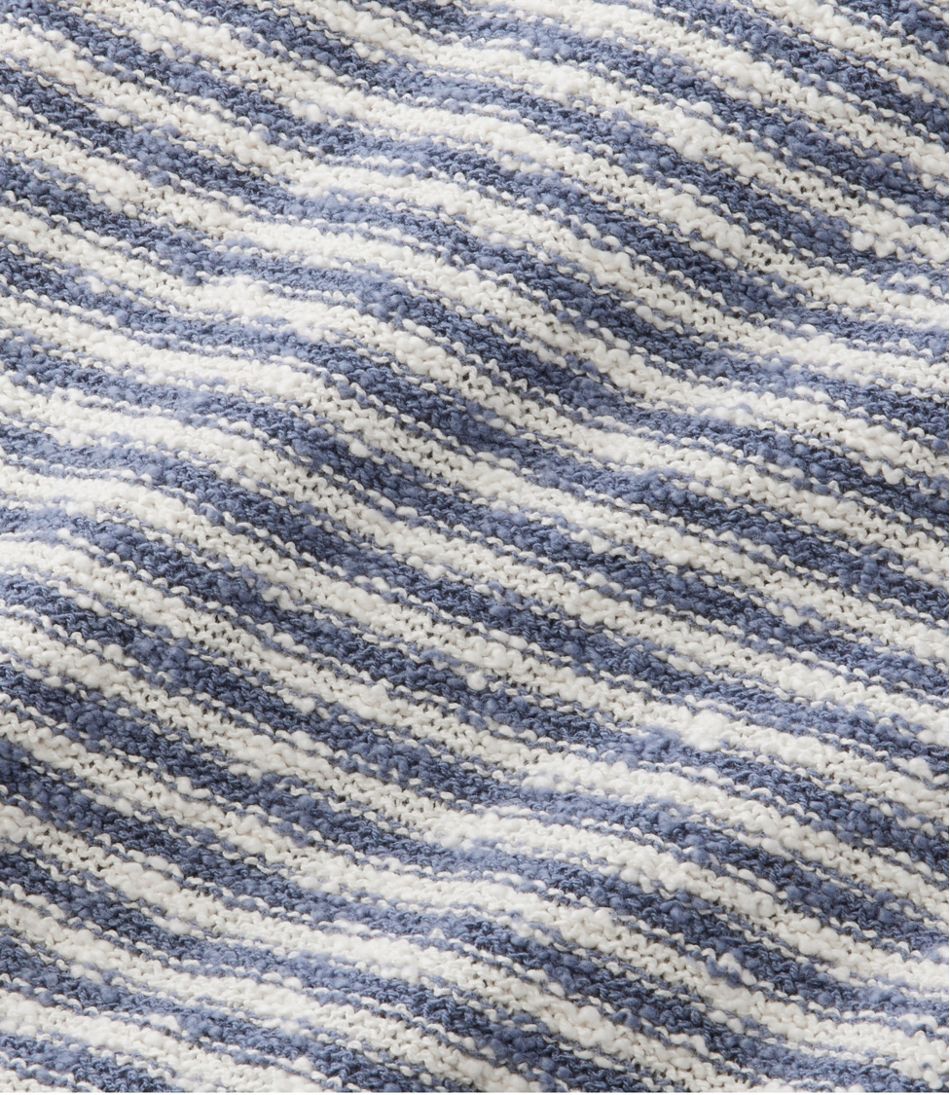 L.L.Bean | Women's Midweight Cotton Slub Rollneck Pullover Stripe