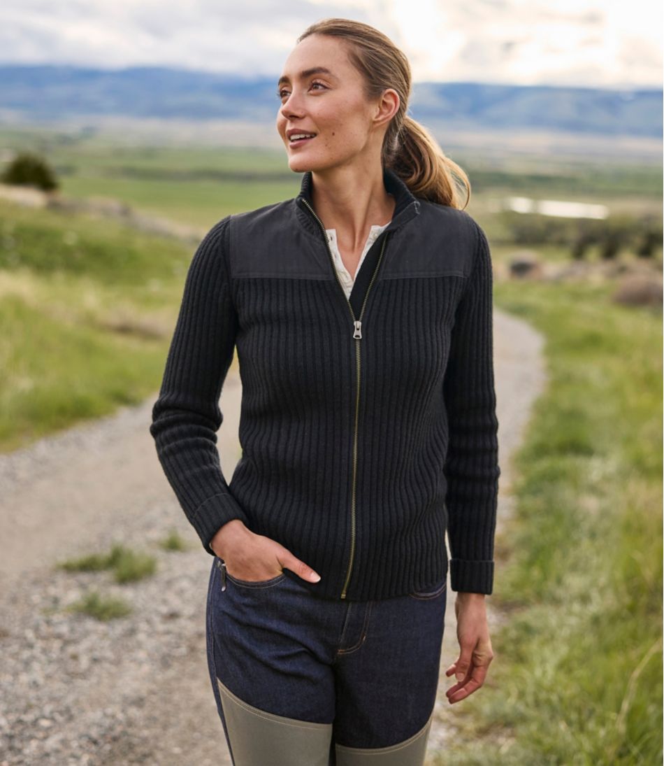 L.L.Bean | Women's Commando Sweater, Full-Zip