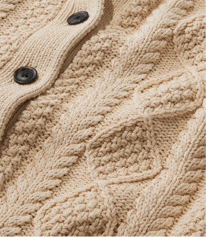 L.L.Bean | Women's Signature Cotton Fisherman Sweater, Short Cardigan