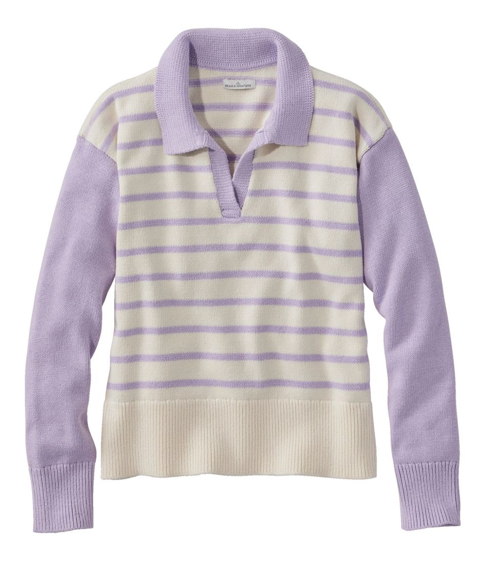 L.L.Bean | Women's Signature Original Cotton Sweater, Polo