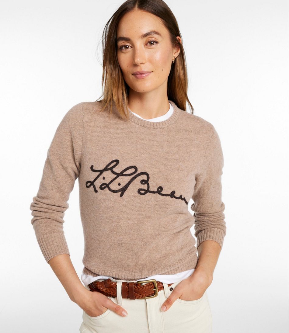 L.L.Bean | Women's Signature Camp Merino Wool Sweater, Pullover