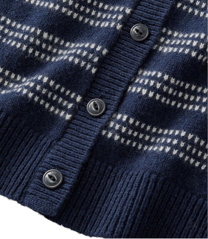 L.L.Bean | Women's Bean's Classic Ragg Wool Sweater, Button-Front Cardigan Novelty