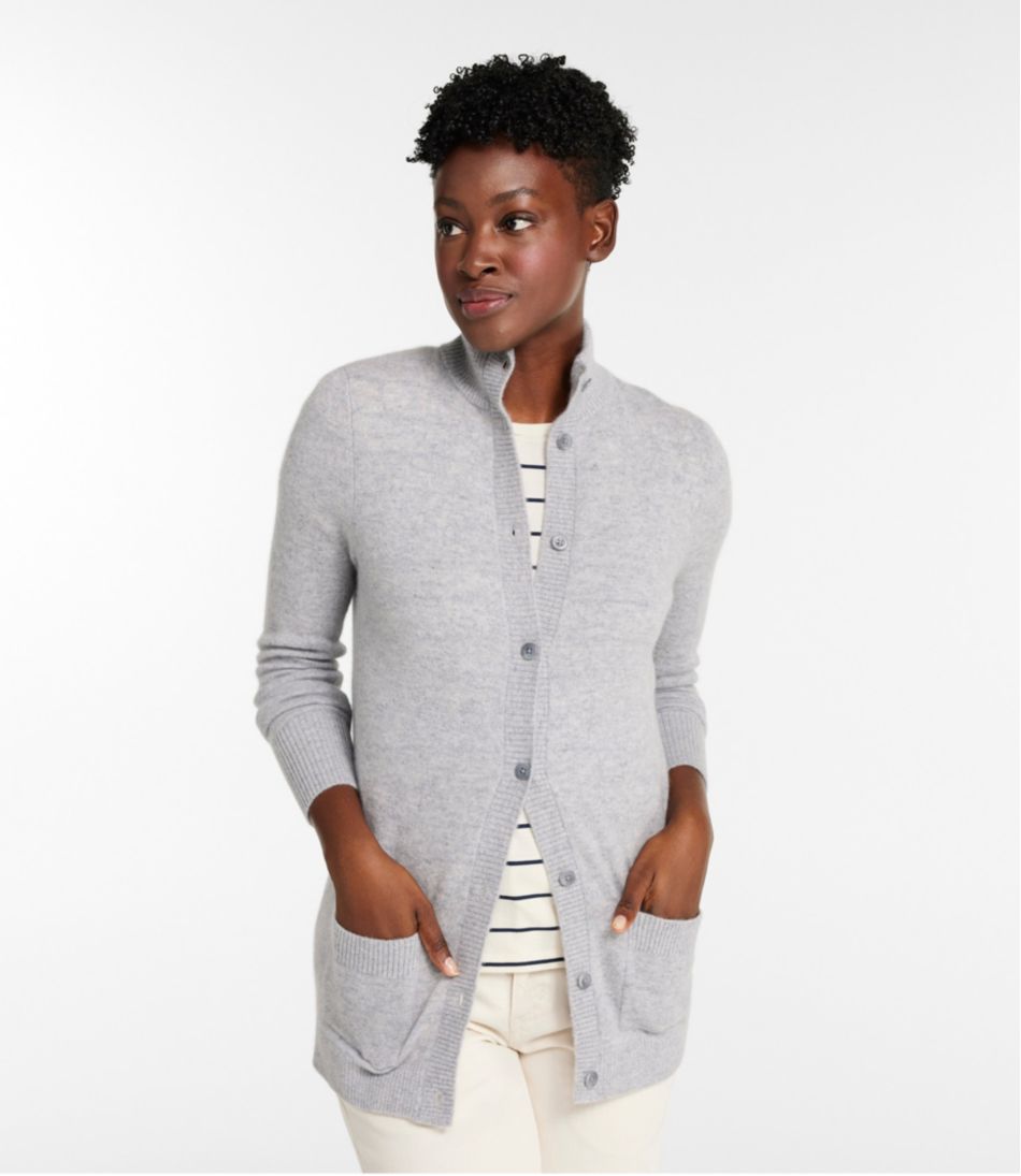 L.L.Bean | Women's Classic Cashmere Button-Front Cardigan