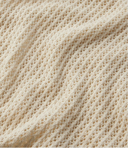 L.L.Bean | Women's Organic Cotton Slub Pointelle Sweater, Polo