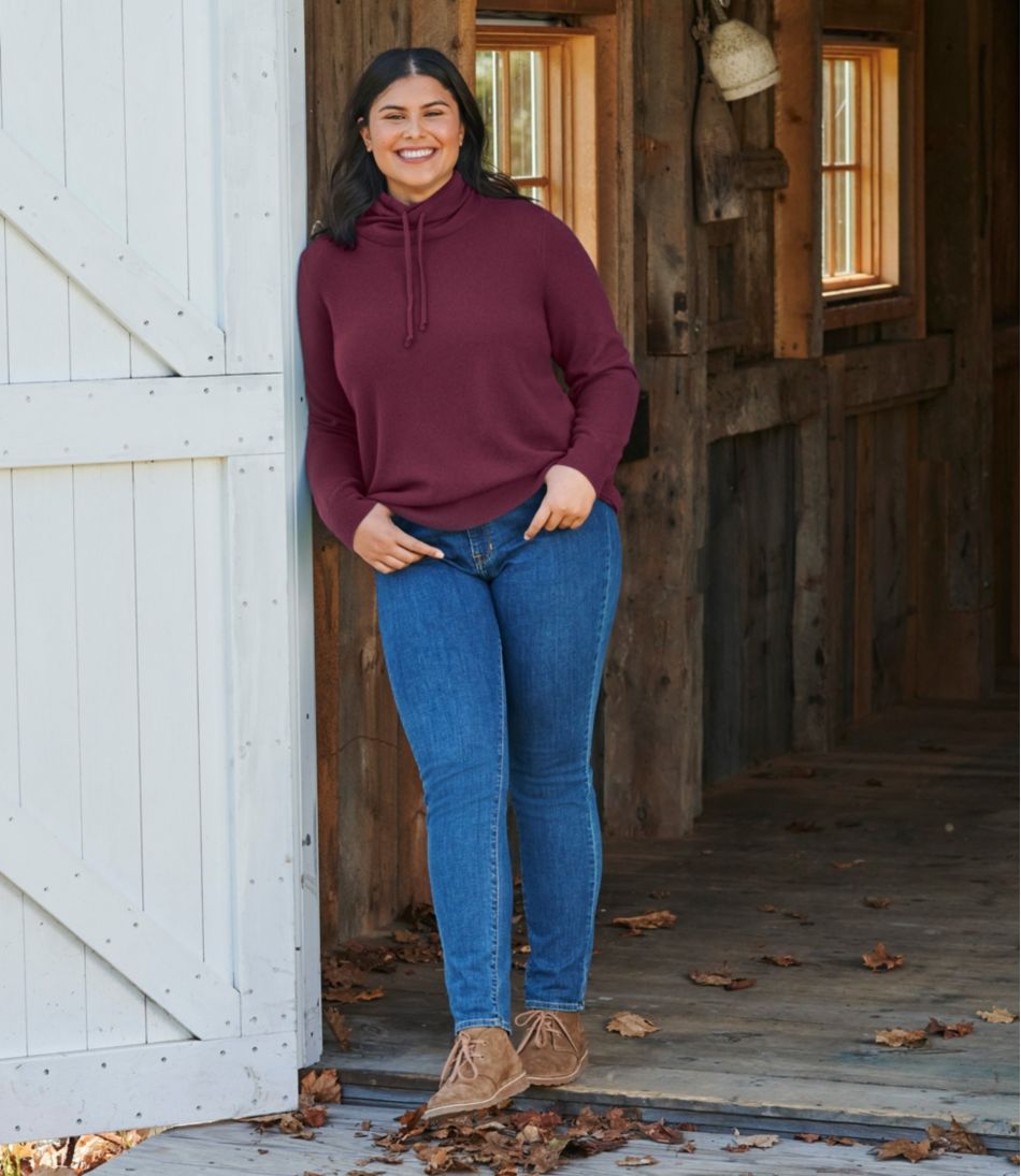 L.L.Bean | Women's Classic Cashmere Sweater, Funnelneck