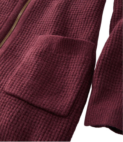 L.L.Bean | Women's SuperSoft Waffle Sweater, Coatigan