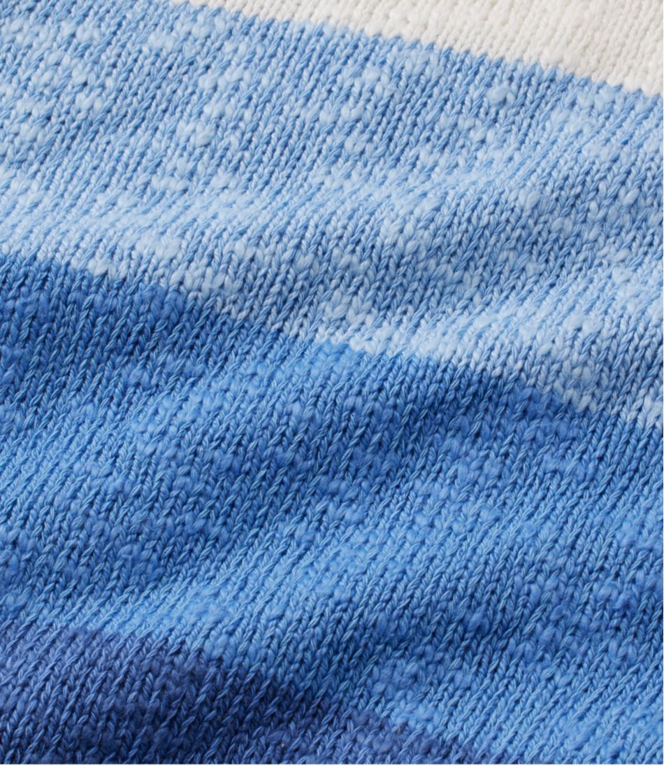 L.L.Bean | Women's Cotton Ragg Sweater, Crewneck Stripe
