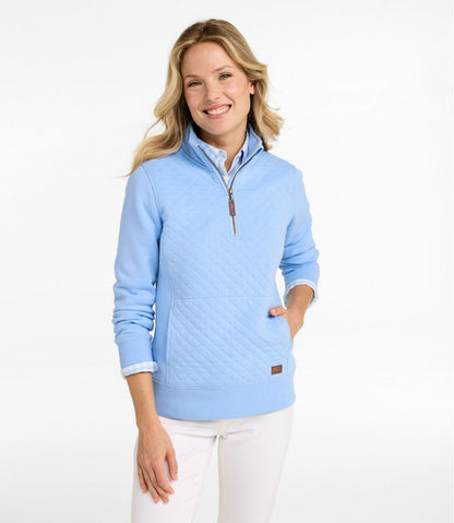 L.L.Bean | Women's Quilted Quarter-Zip Pullover
