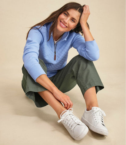 L.L.Bean | Women's Quilted Quarter-Zip Pullover
