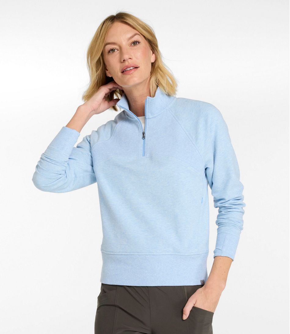 L.L.Bean | Women's L.L.Bean Cozy Pullover, Quarter-Zip