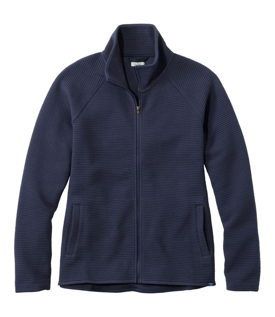 L.L.Bean | Women's Lakewashed Double-Knit Full-Zip
