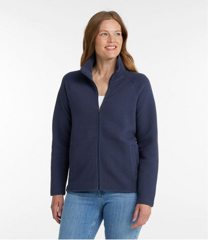 L.L.Bean | Women's Lakewashed Double-Knit Full-Zip