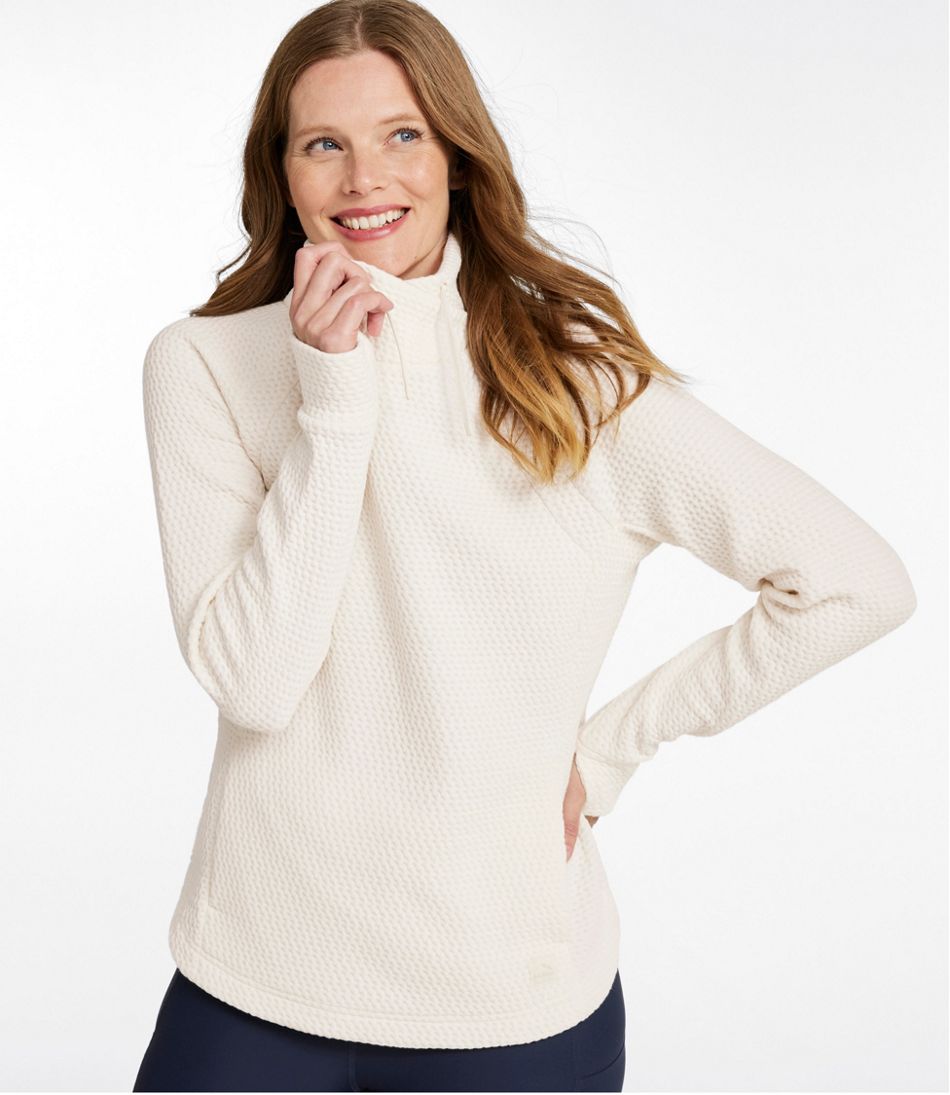L.L.Bean | Women's Ridgeknit Crossneck Pullover