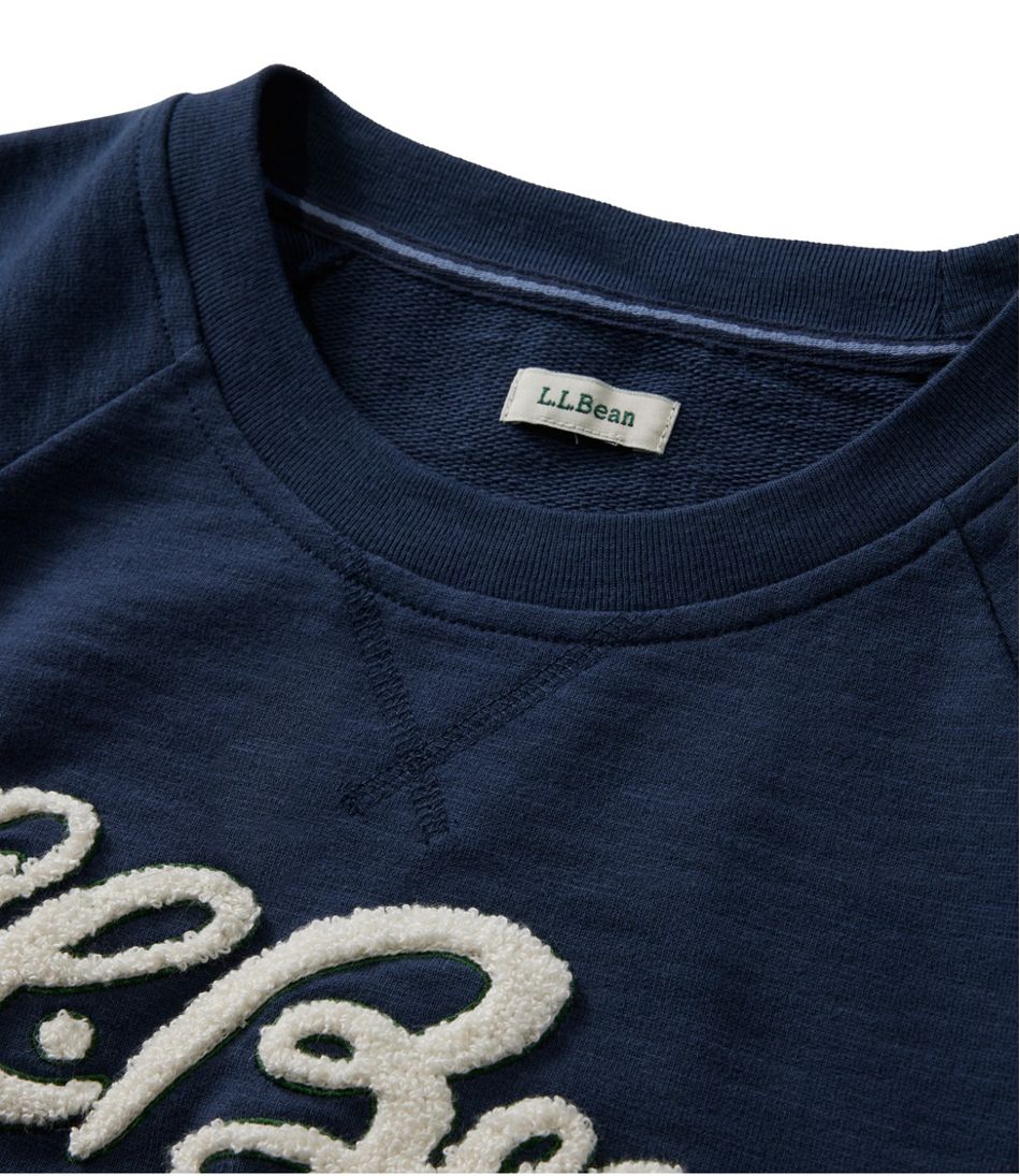 L.L.Bean | Women's Peaks Island Crewneck, Logo