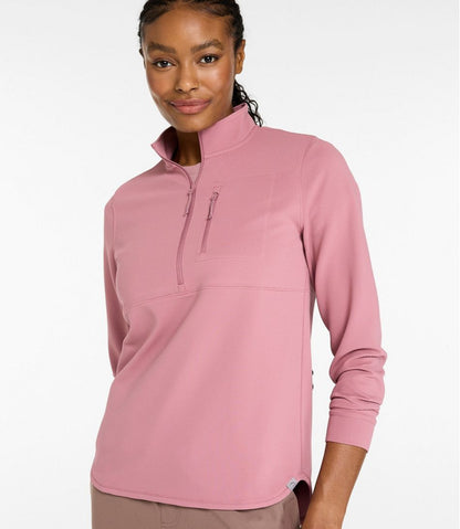 L.L.Bean | Women's VentureStretch Ottoman 1/4 Zip Pullover