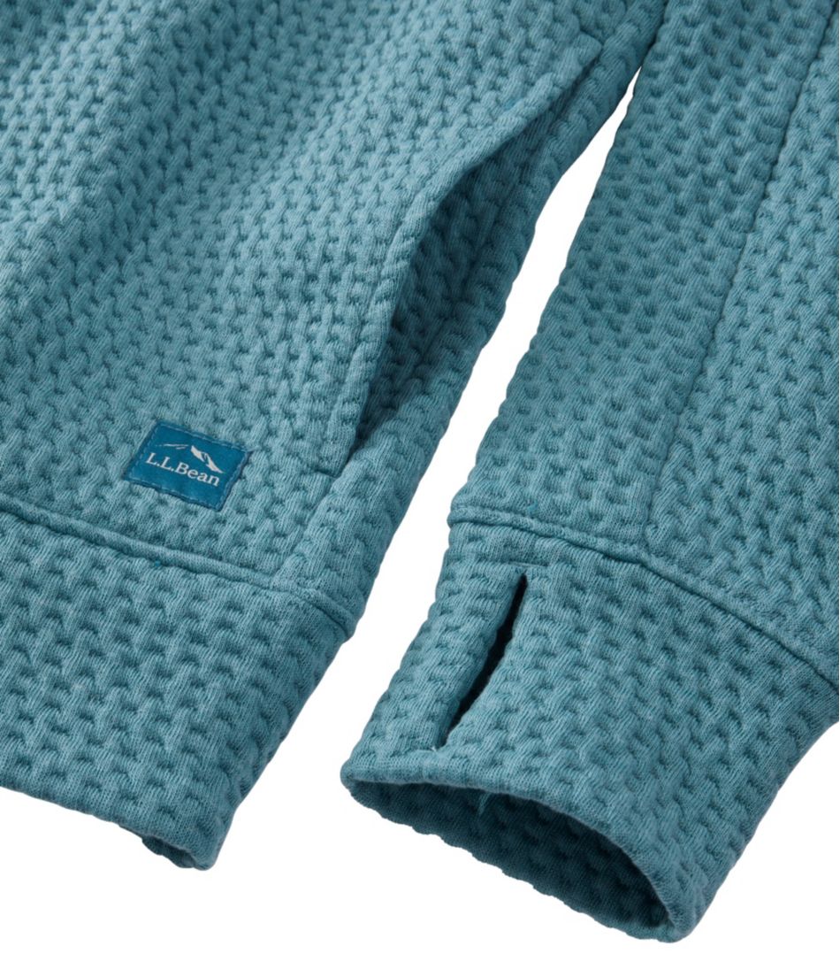 L.L.Bean | Women's Ridgeknit Half-Zip Pullover, Oversized