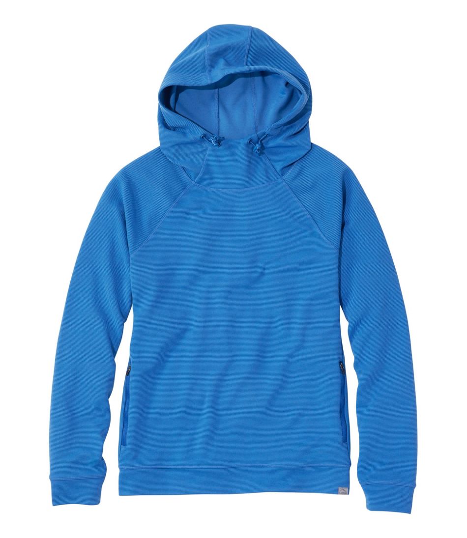 L.L.Bean | Women's VentureStretch Ottoman-Rib Hoodie