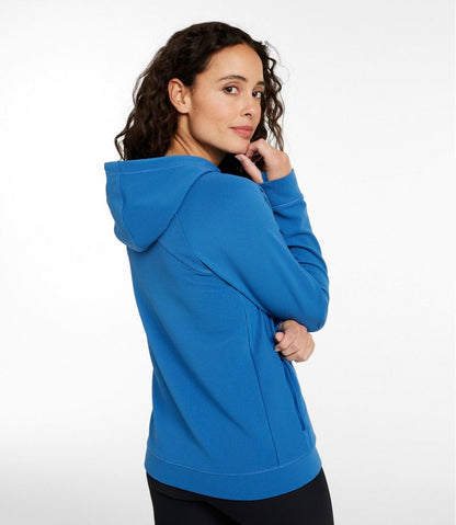 L.L.Bean | Women's VentureStretch Ottoman-Rib Hoodie