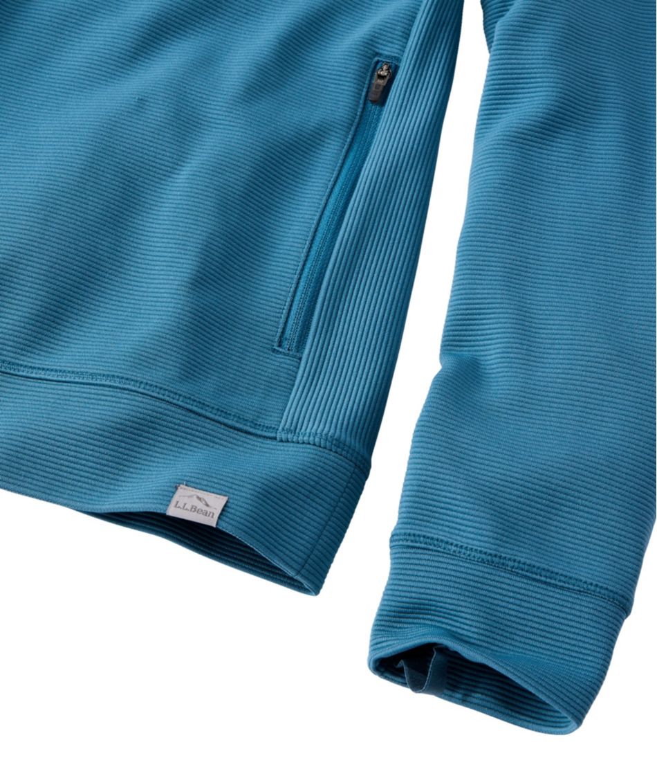 L.L.Bean | Women's VentureStretch Ottoman-Rib Hoodie