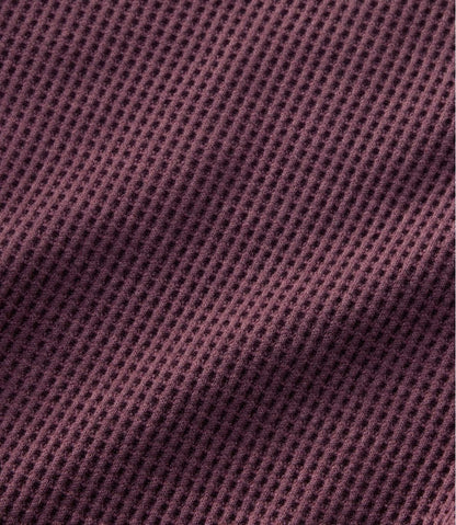 L.L.Bean | Women's Birchwood Brushed Waffle Top, V-Neck