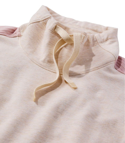 L.L.Bean | Women's Bean's Cozy Mixed Knits Pullover, Colorblock