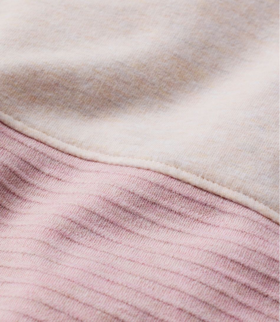 L.L.Bean | Women's Bean's Cozy Mixed Knits Pullover, Colorblock