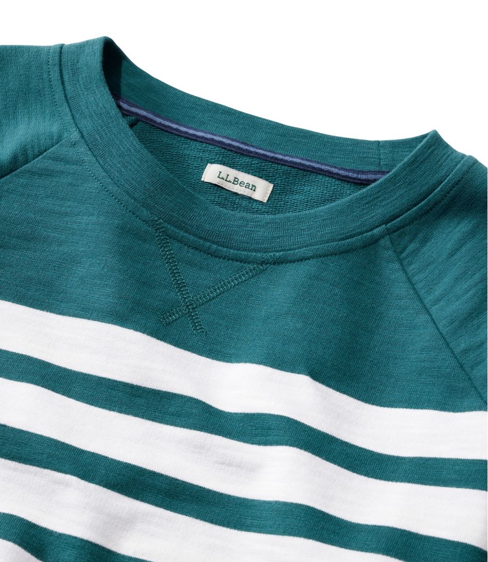 L.L.Bean | Women's Peaks Island Crewneck, Stripe