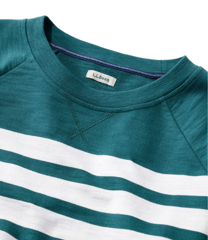 L.L.Bean | Women's Peaks Island Crewneck, Stripe