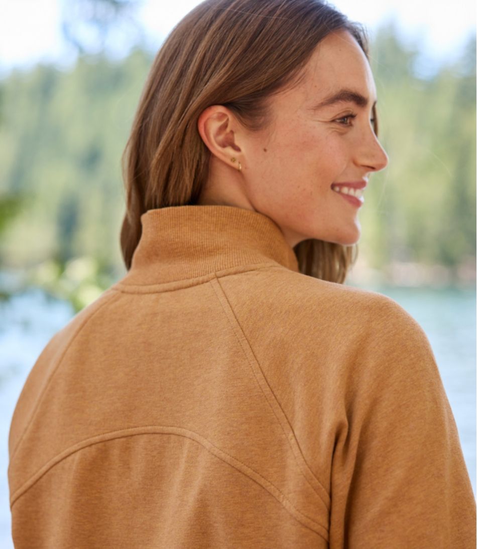 L.L.Bean | Women's L.L.Bean Cozy Sweatshirt, Full-Zip