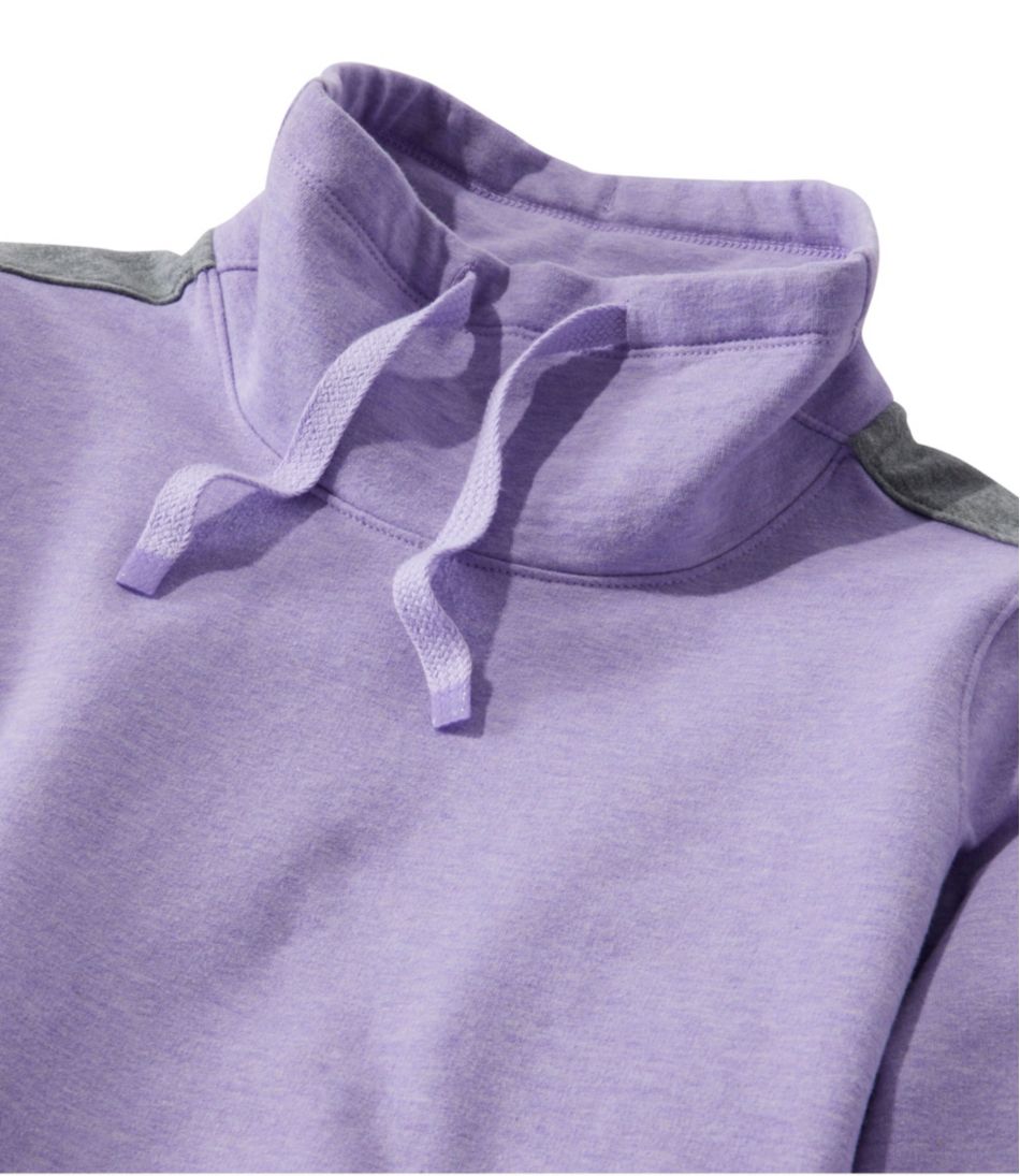 L.L.Bean | Women's L.L.Bean Cozy Mixed-Knit Pullover, Colorblock