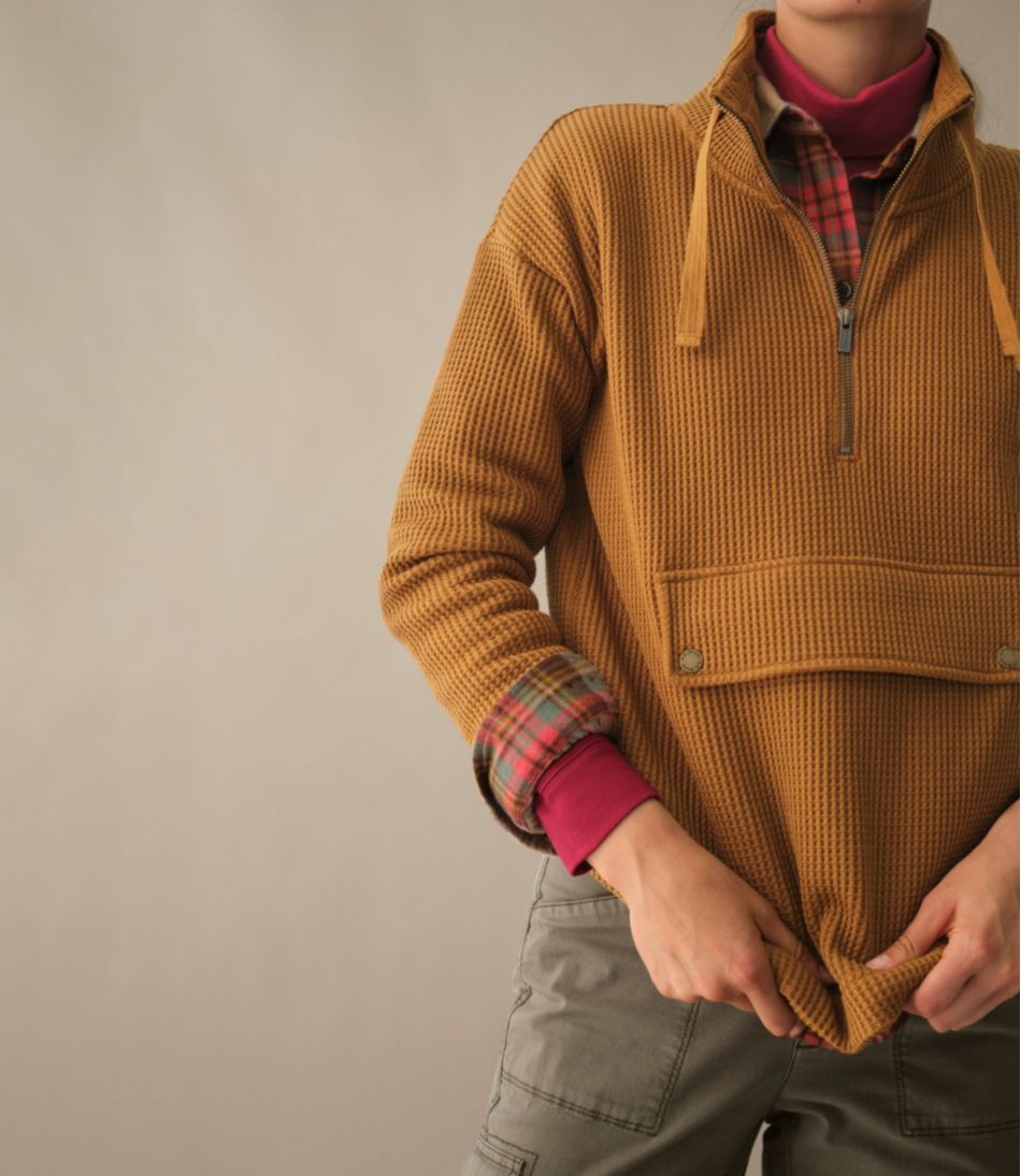 L.L.Bean | Women's Birchwood Brushed Waffle Anorak