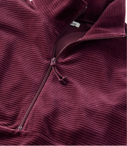 L.L.Bean | Women's Soft Stretch Corduroy Pullover, Half-Zip