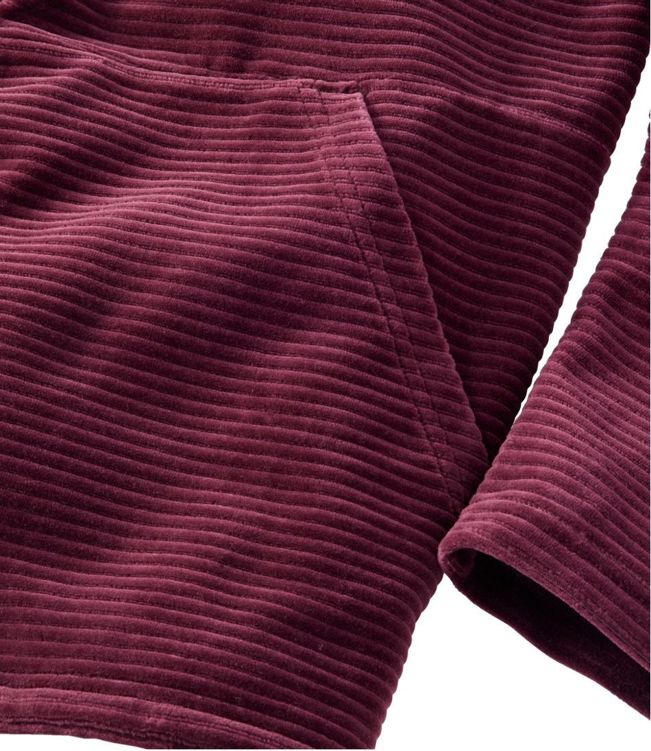 L.L.Bean | Women's Soft Stretch Corduroy Pullover, Half-Zip