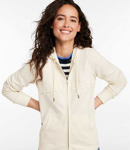 L.L.Bean | Women's L.L.Bean 1912 Sweatshirt, Full-Zip Hooded Logo