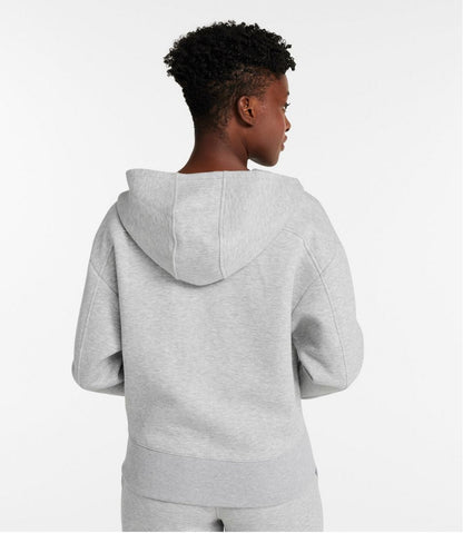 L.L.Bean | Women's Multisport Lifestyle Hoodie, Oversized Full-Zip