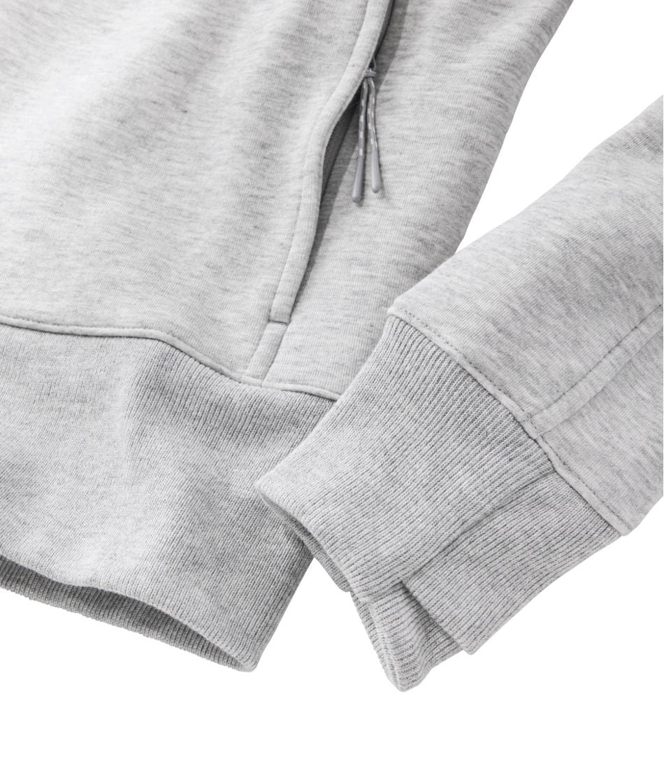 L.L.Bean | Women's Multisport Lifestyle Hoodie, Oversized Full-Zip