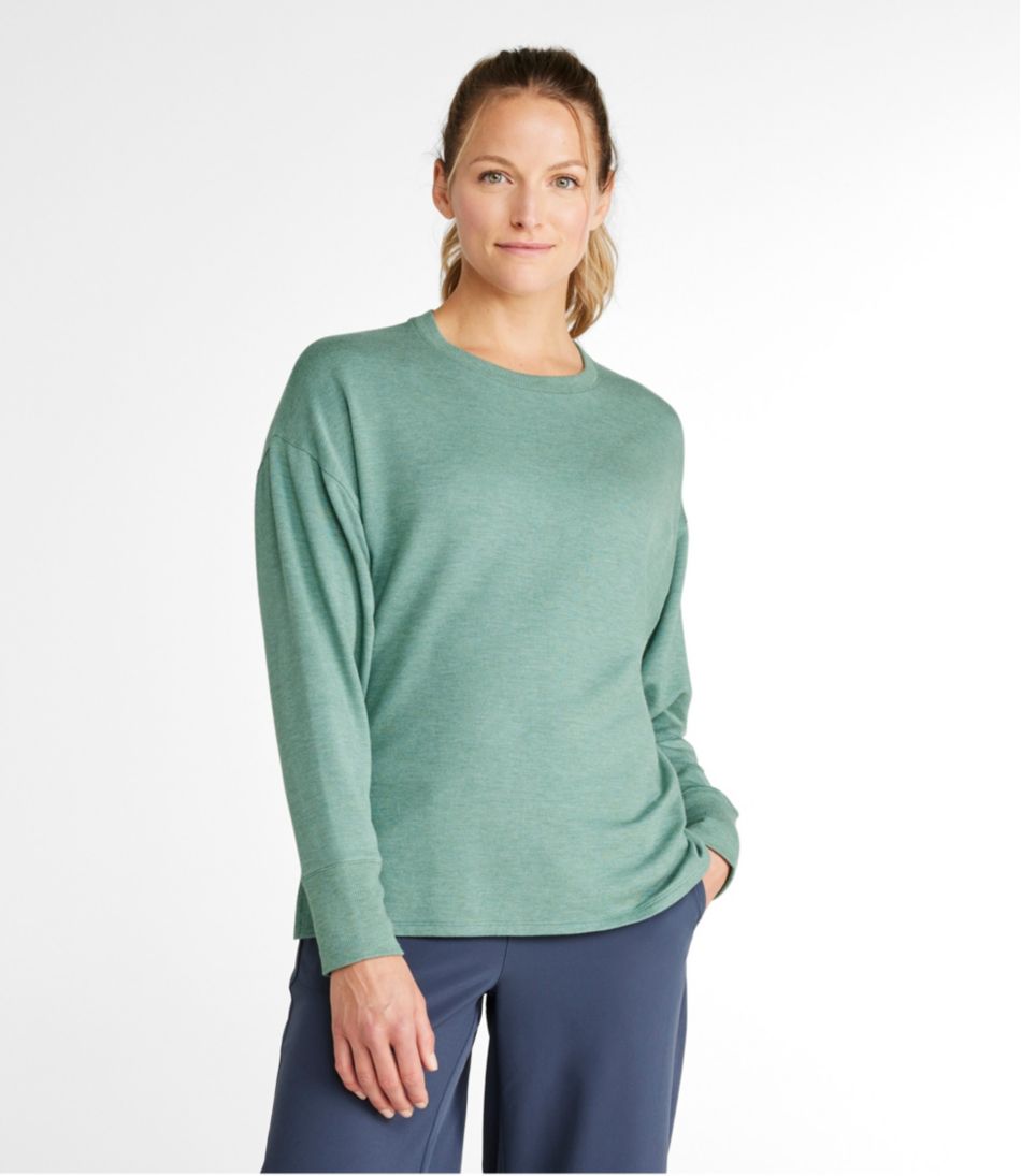 L.L.Bean | Women's SoftFlex Crewneck Dolman Sleeve Pullover
