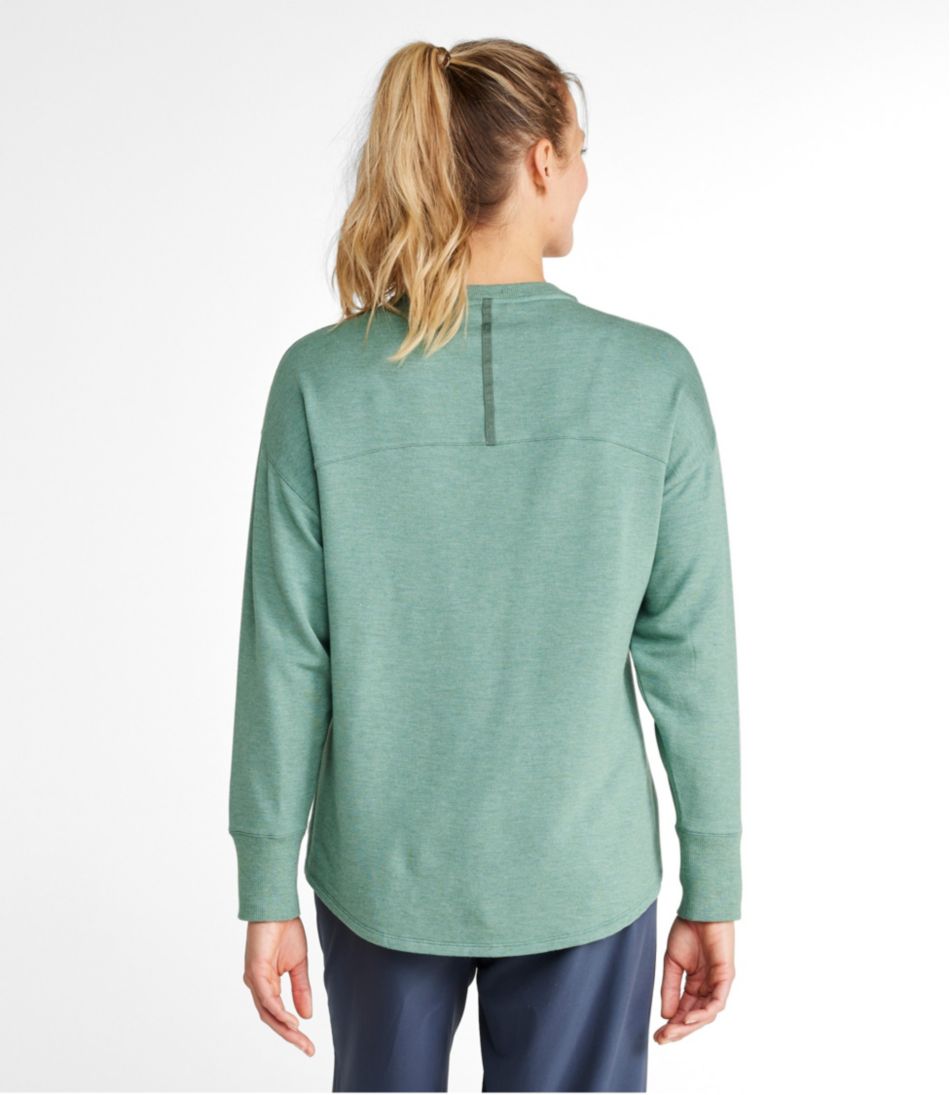 L.L.Bean | Women's SoftFlex Crewneck Dolman Sleeve Pullover