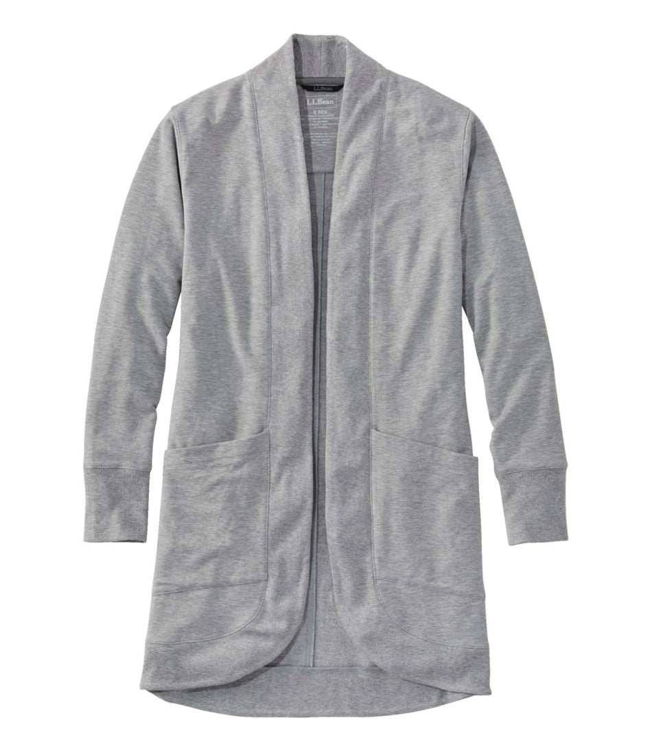 L.L.Bean | Women's SoftFlex Long Open Cardigan