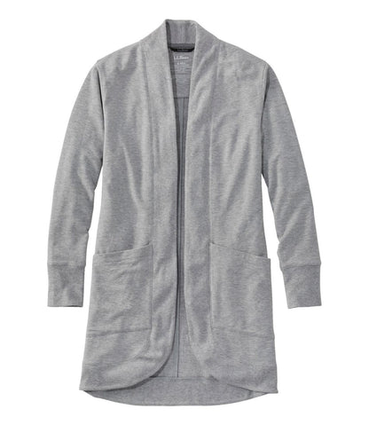 L.L.Bean | Women's SoftFlex Long Open Cardigan