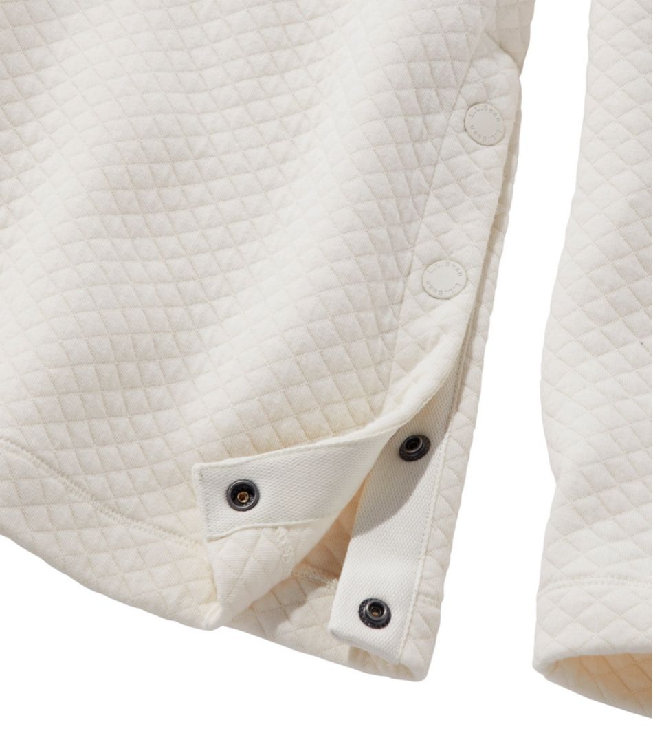 L.L.Bean | Women's SoftLight Quilted Top, Funnelneck Pullover