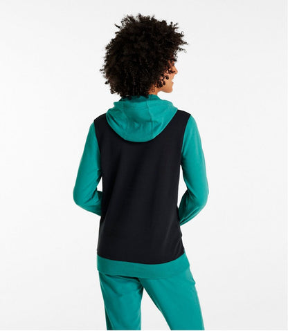 L.L.Bean | Women's Bean's Cozy Camp Hoodie, Colorblock
