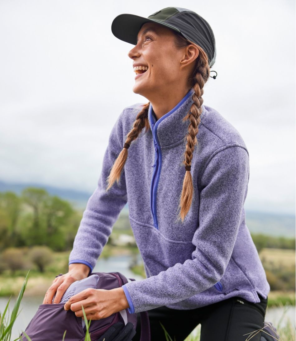 L.L.Bean | Women's L.L.Bean Sweater Fleece Half-Zip Pullover