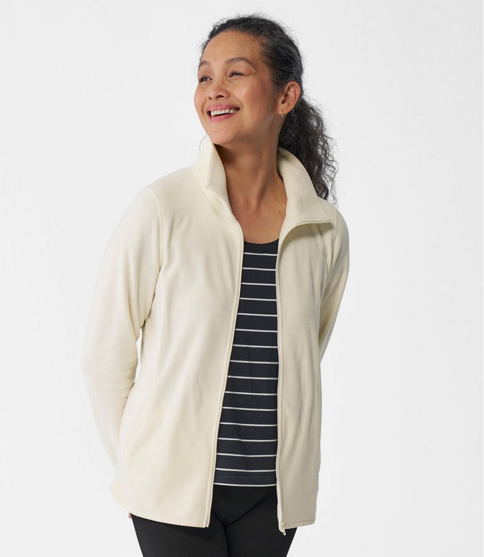 L.L.Bean | Women's Feather Fleece, Full-Zip