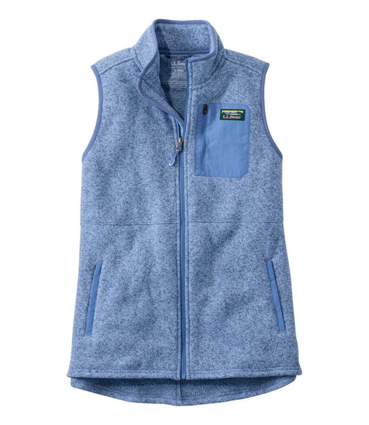 L.L.Bean | Women's L.L.Bean Sweater Fleece Long Vest