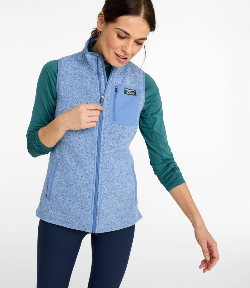 L.L.Bean | Women's L.L.Bean Sweater Fleece Long Vest
