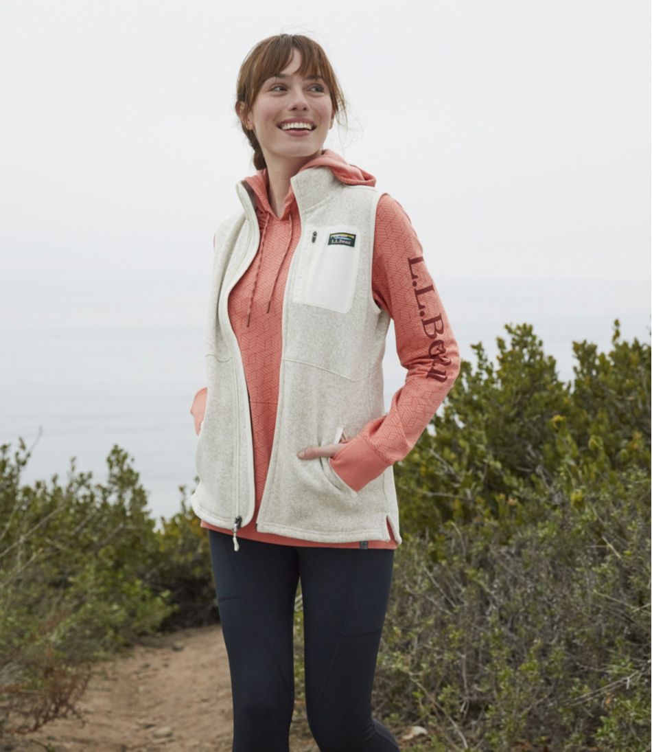 L.L.Bean | Women's L.L.Bean Sweater Fleece Long Vest