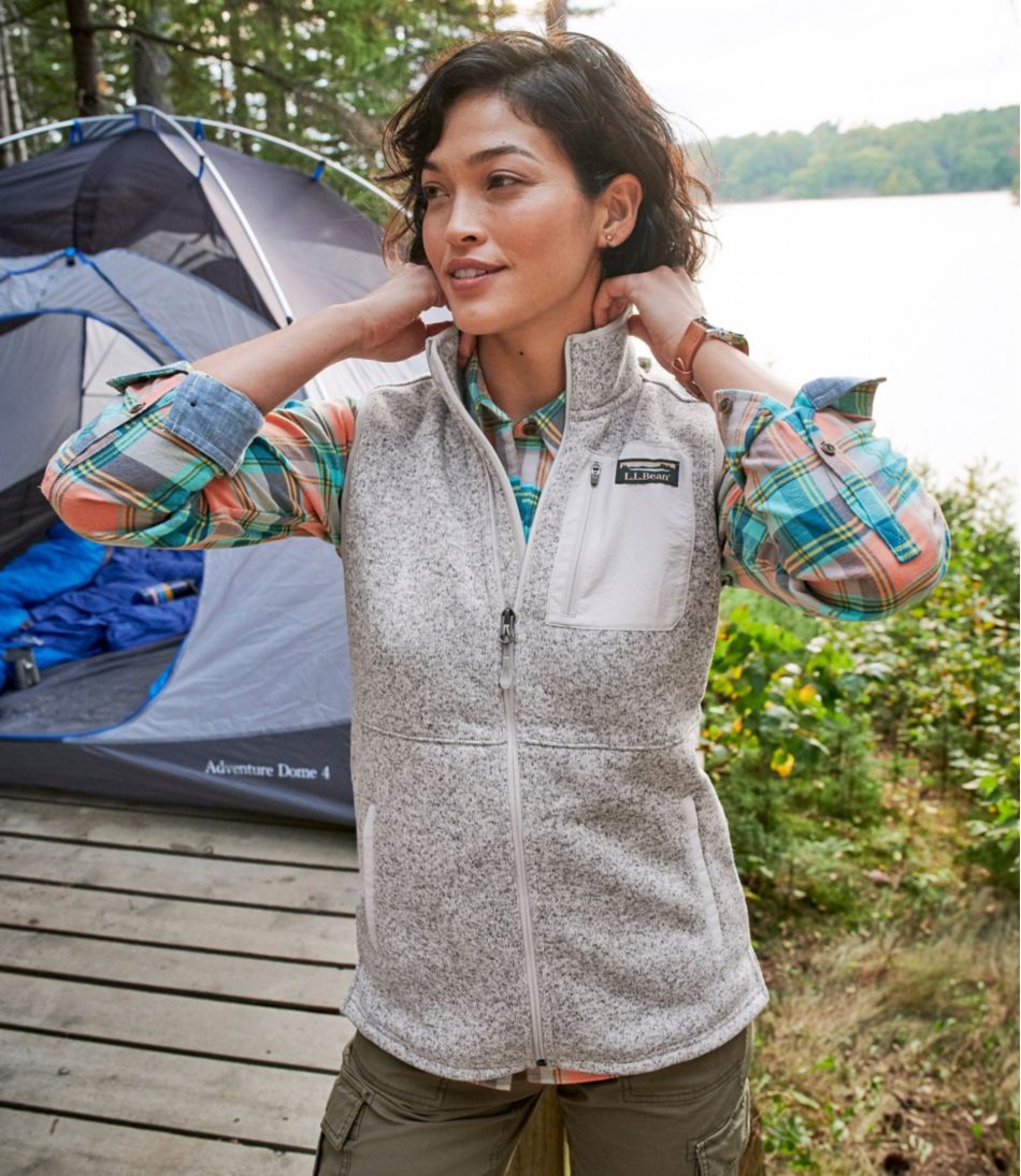 L.L.Bean | Women's L.L.Bean Sweater Fleece Long Vest