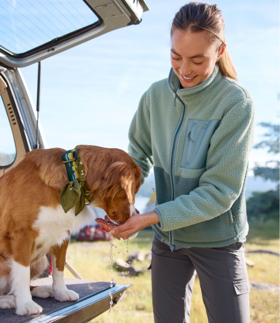 L.L.Bean | Women's Mountainside Fleece Jacket, Colorblock